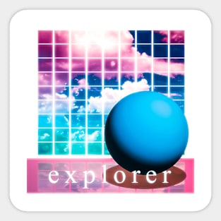 explorer Sticker